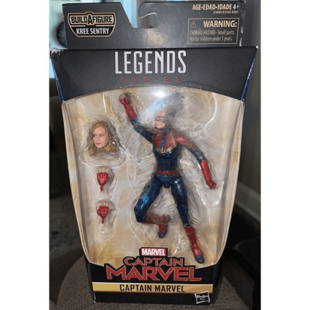 Marvel Legends‎ Captain Marvel 6 In Action Figure Kree Sentry BAF Wave E3885 New